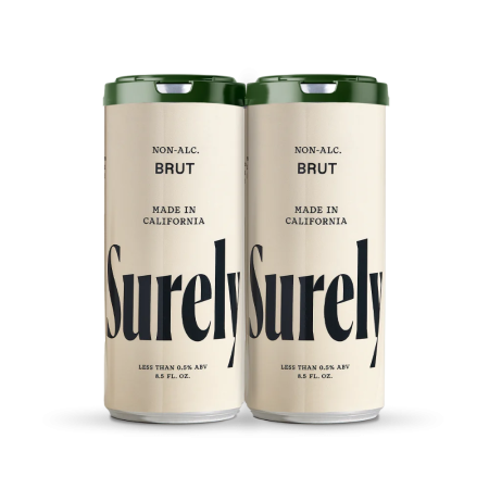 Surely Non-Alcoholic Brut Can (4-Pack)
