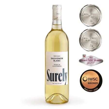 Surely Non-Alcoholic Sauvignon Blanc