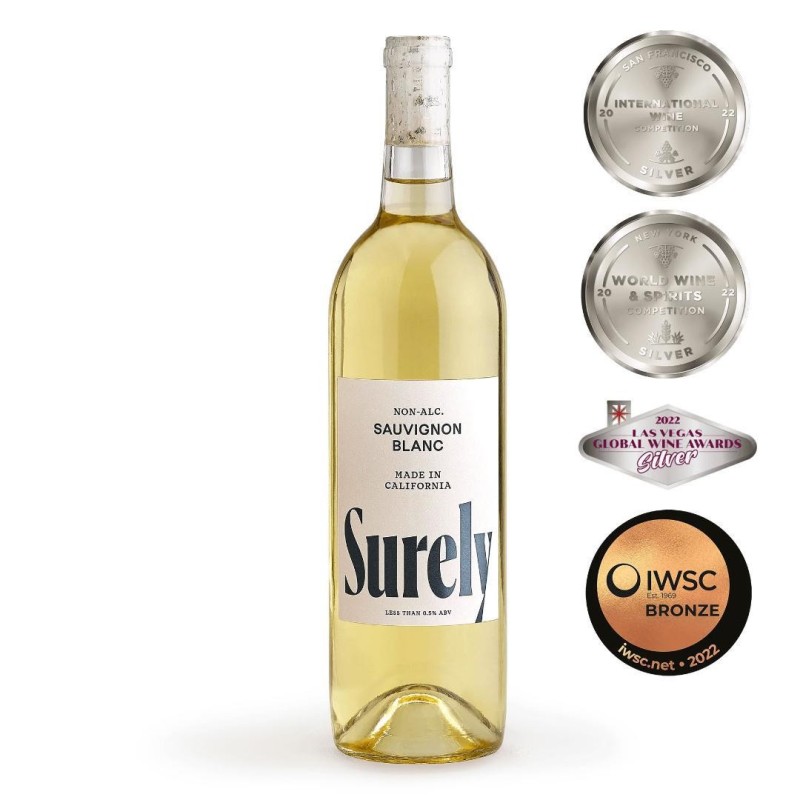 Surely Non-Alcoholic Sauvignon Blanc