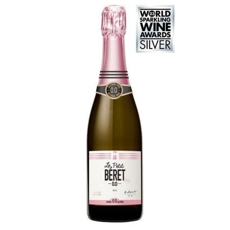 Effervescent Rosé Sans Alcool  by Le Petit Beret