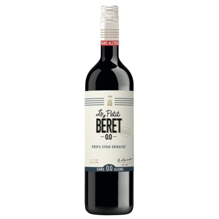 Rouge Syrah Grenache Sans Alcool  by Le Petit Beret