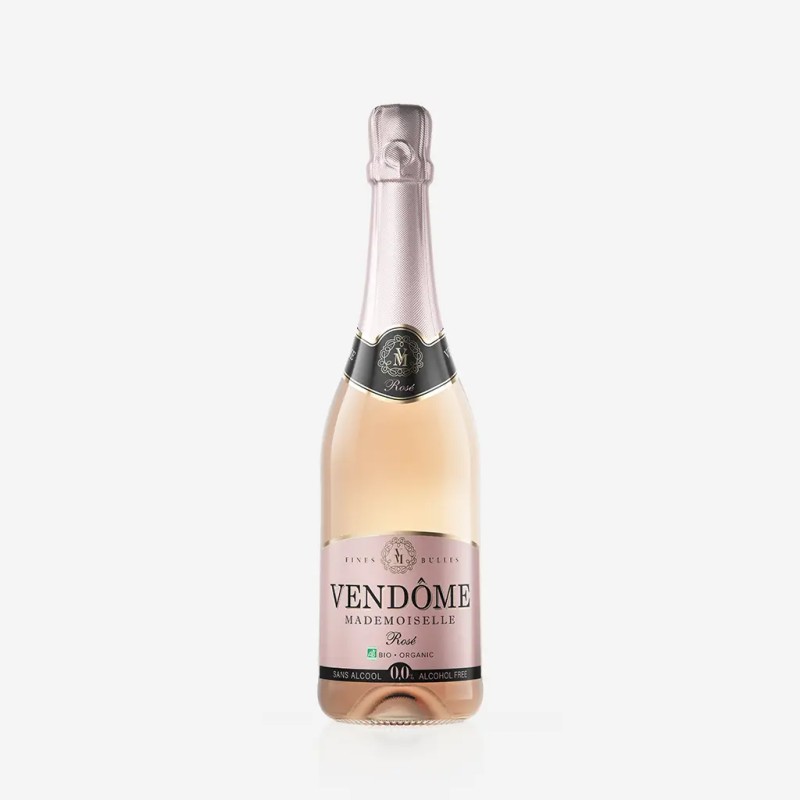 Vendôme Mademoiselle rosé Pétillante Blending of several grapes 0,0% Vendôme Mademoiselle rosé Pétillante Blending of several grapes 0,0%