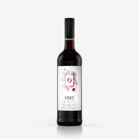 Vina'0 red Merlot 0,0%