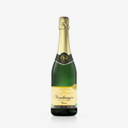 Organic Vegan Alcohol Free Sparkling Blanc De Blancs by Purus