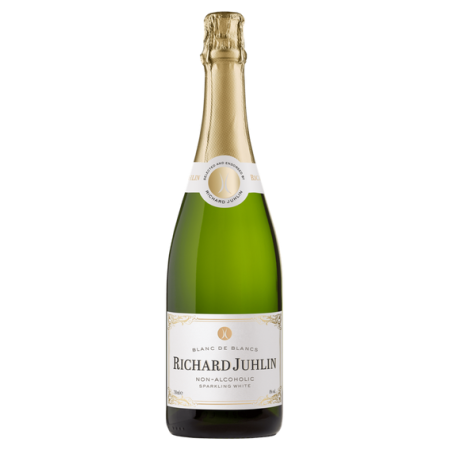 Non-Alcoholic Blanc De Blancs Sparkling White Wine by Richard Juhlin