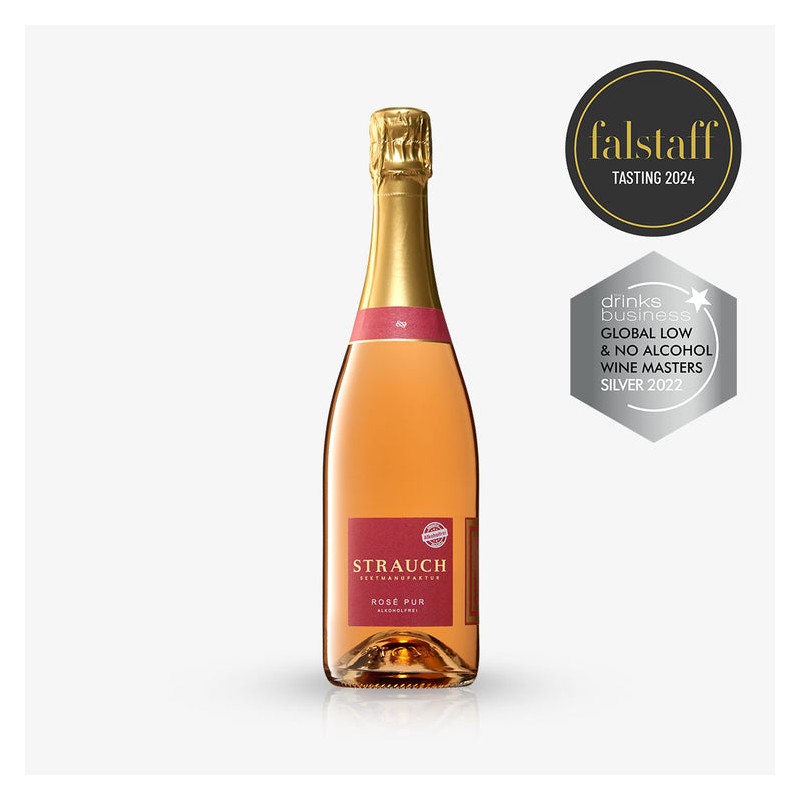 Rosé Pur Bio: Alcohol-Free Rosé-Schaumwein Aus Der Strauch Sektmanufaktur by Strauch Sekt Manufaktur Rosé Pur Bio: Alcohol-Free Rosé-Schaumwein Aus Der Strauch Sektmanufaktur by Strauch Sekt Manufaktur