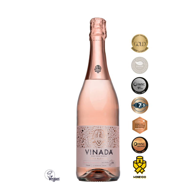 Vinada - Tinteling Tempranillo Rosé (0%) Vinada - Tinteling Tempranillo Rosé (0%)
